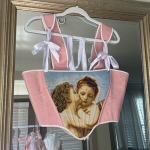 Angel Tapestry Reversible Corset